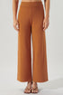 Dallas Cropped Straight Leg Sweater Pants